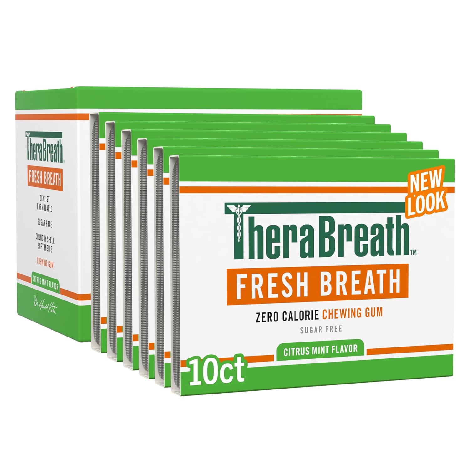 TheraBreath Fresh Breath Chewing Gum with ZINC